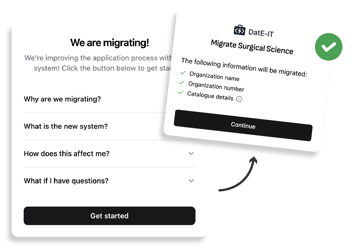 Migrate your existing users